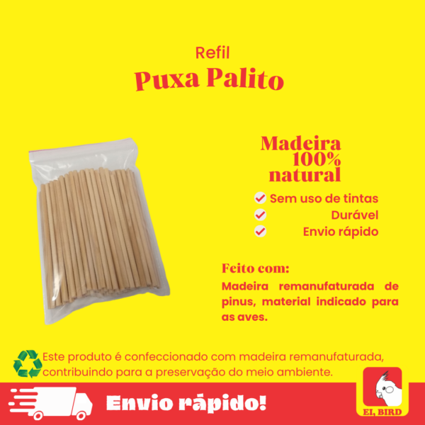 Refil para brinquedo puxa palitos - Imagem 4