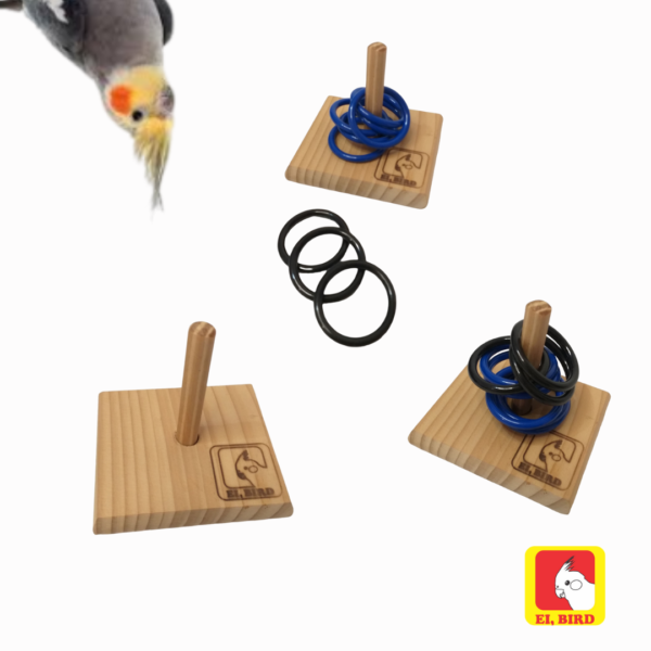 Kit Poleiros Plataforma de descanso + Puxa Argolas + Poleiro de Balança - Imagem 6