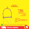 Balanço Poleiro para aves, calopsita, periquito, canario - Imagem 2